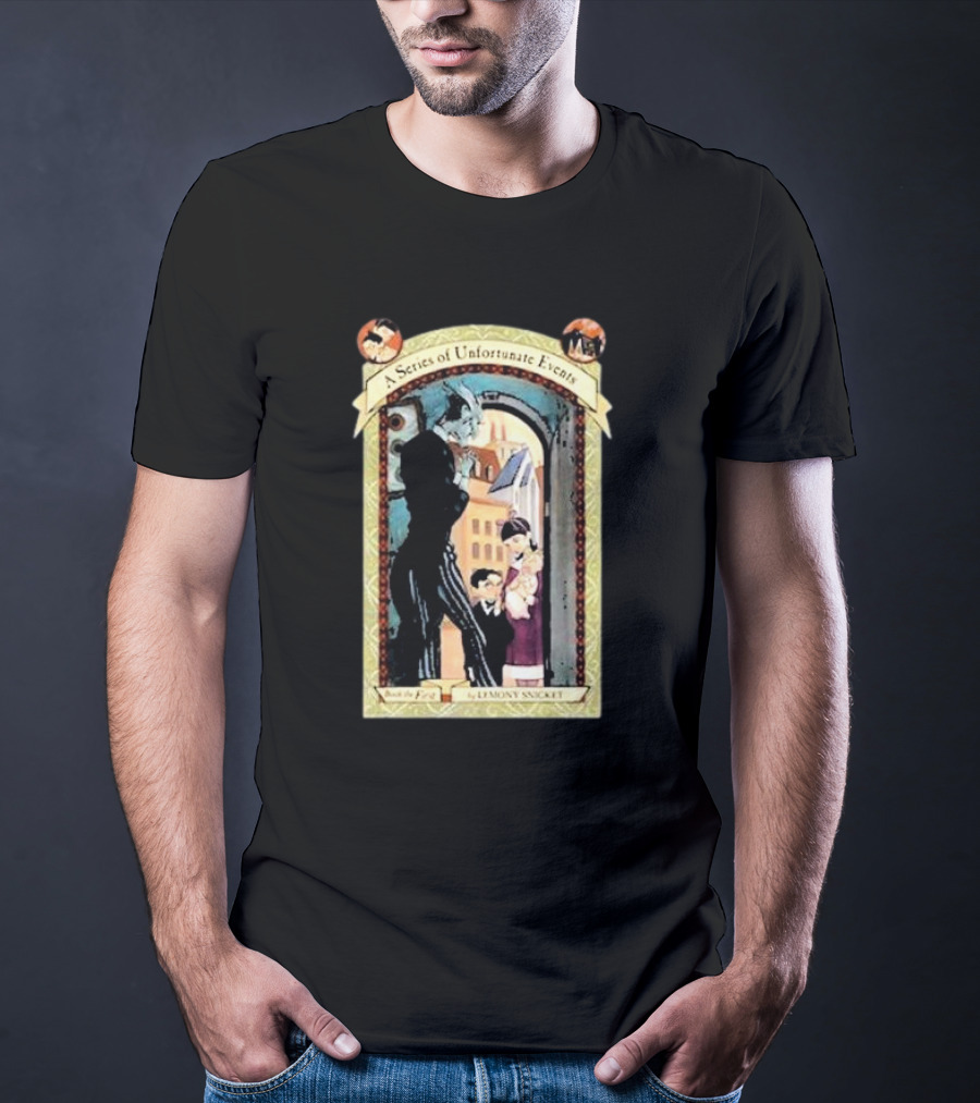 A Series Of Unfortunate Events Book The First By Lemony Snicket T-Shirt