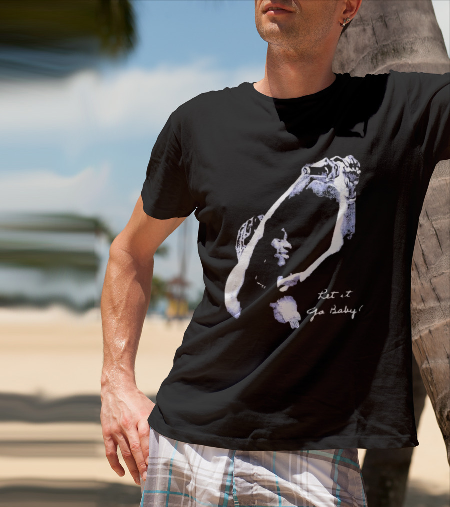 Let It Go Baby Vintage Music Expression T-Shirt