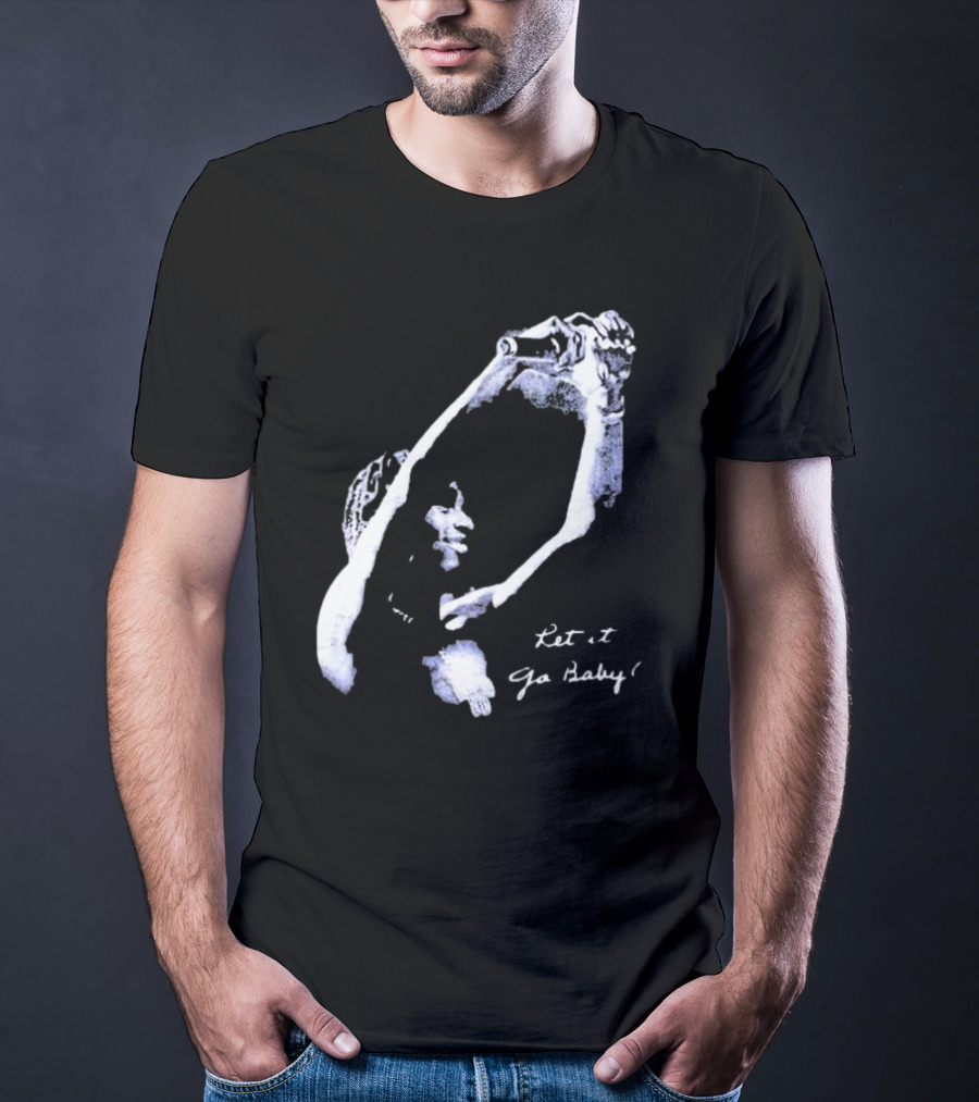 Let It Go Baby Vintage Music Expression T-Shirt