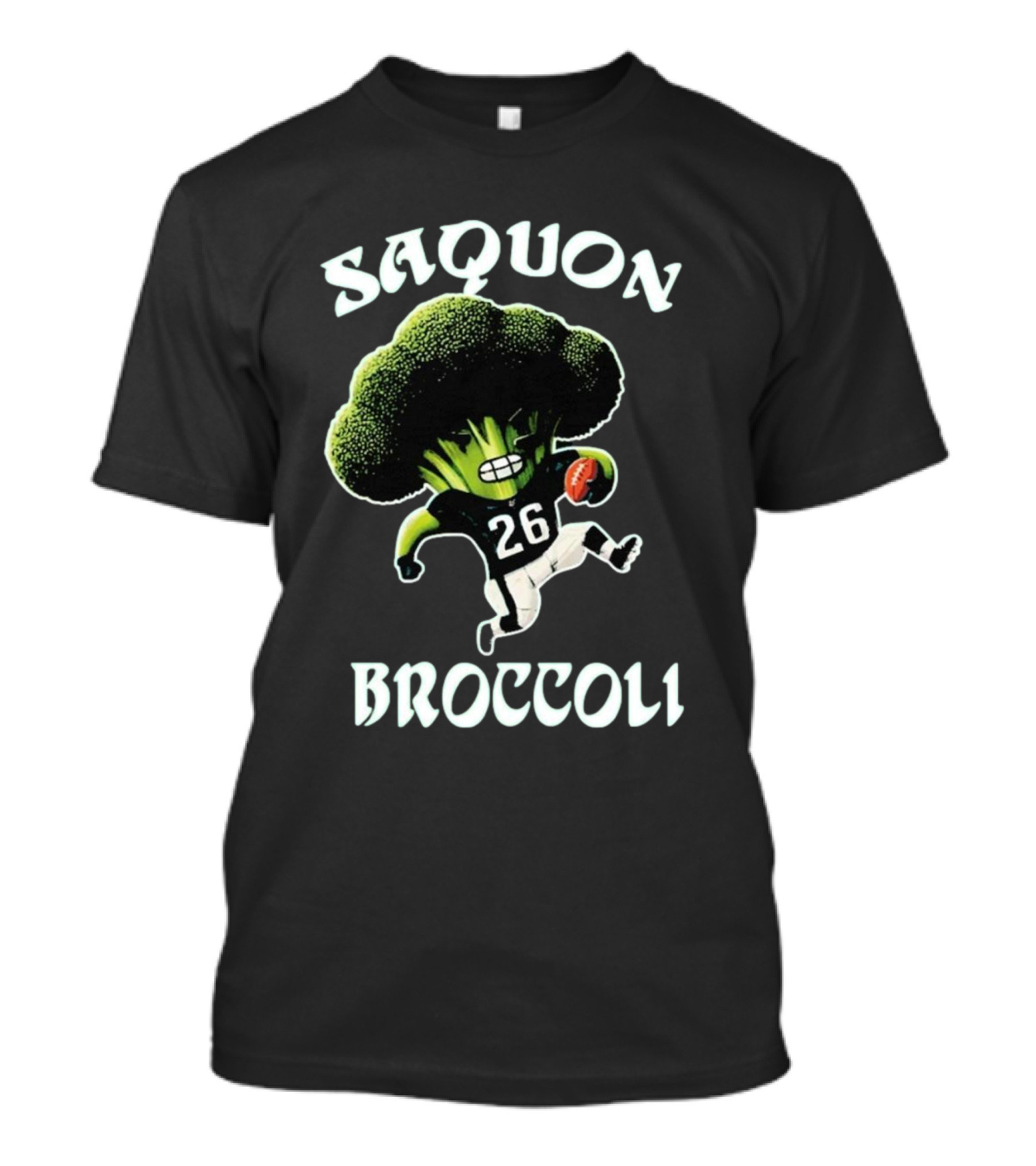 Saquon Broccoli 26 Football Player T-Shirt