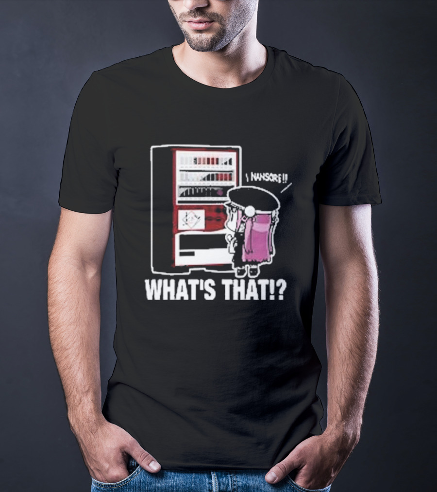 What's That? Otama San No Nansore Vending Machine T-Shirt