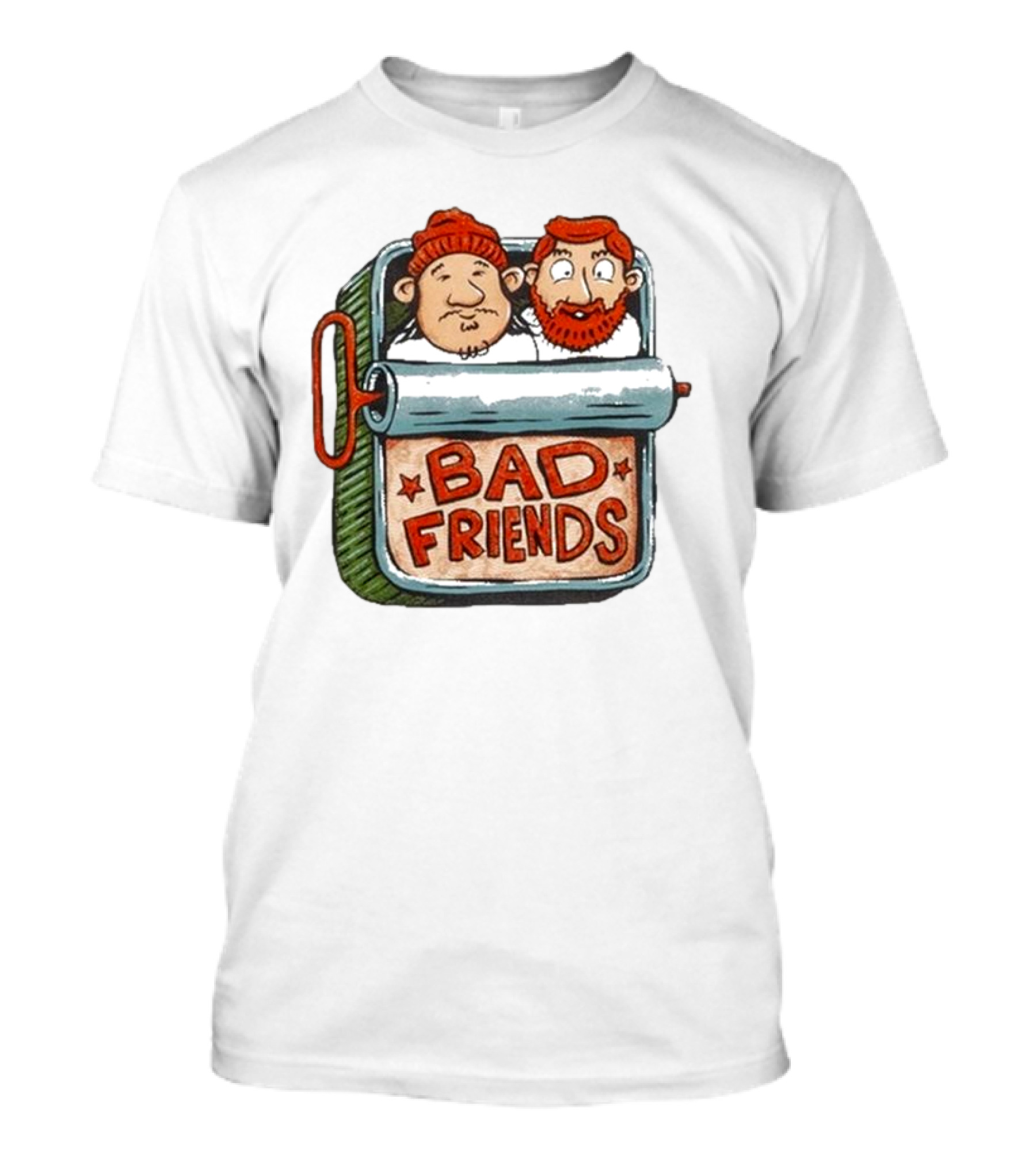 Bad Friends Meat Grinder Beanie And Redhead Duo T-Shirt
