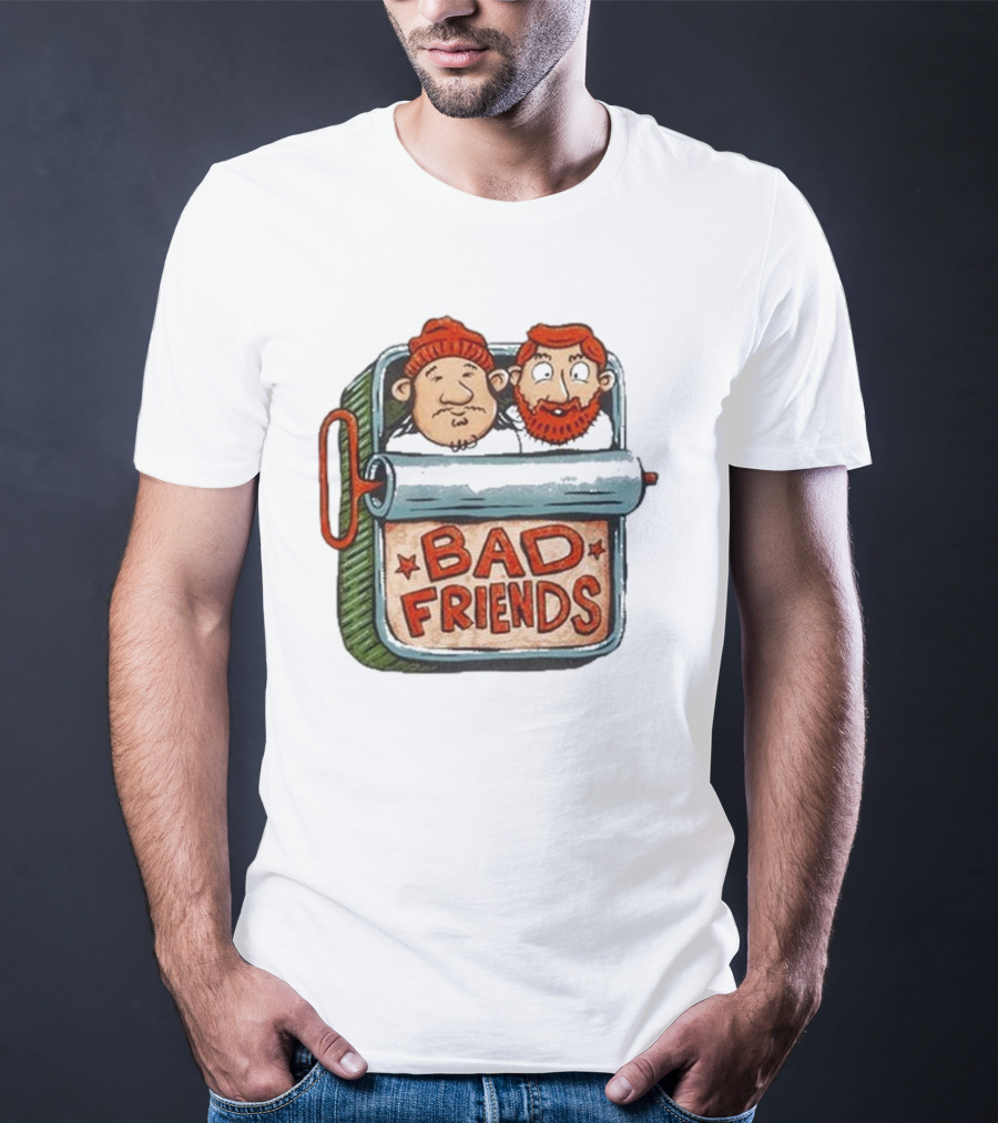 Bad Friends Meat Grinder Beanie And Redhead Duo T-Shirt