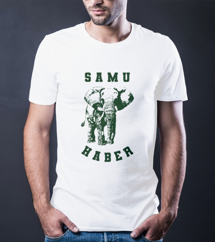 SAMU HABER Elephant T-Shirt