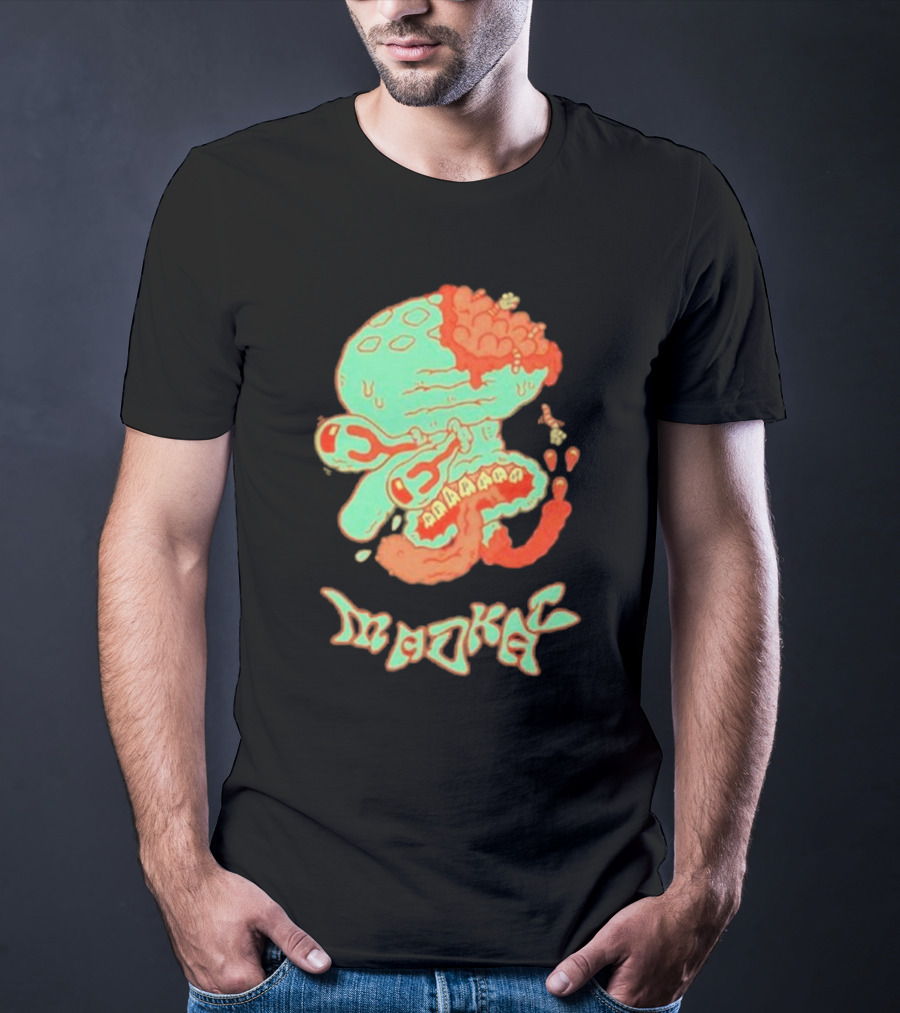 Madkat Ewww Calamardo Surreal Zombie Pop T-Shirt
