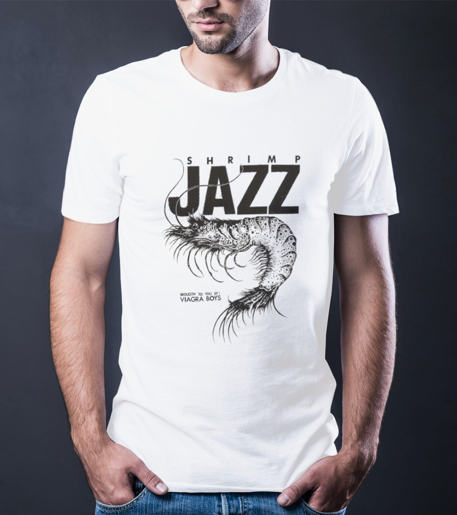 Shrimp Jazz Brought To You By Viagra Boys Vintage T-Shirt