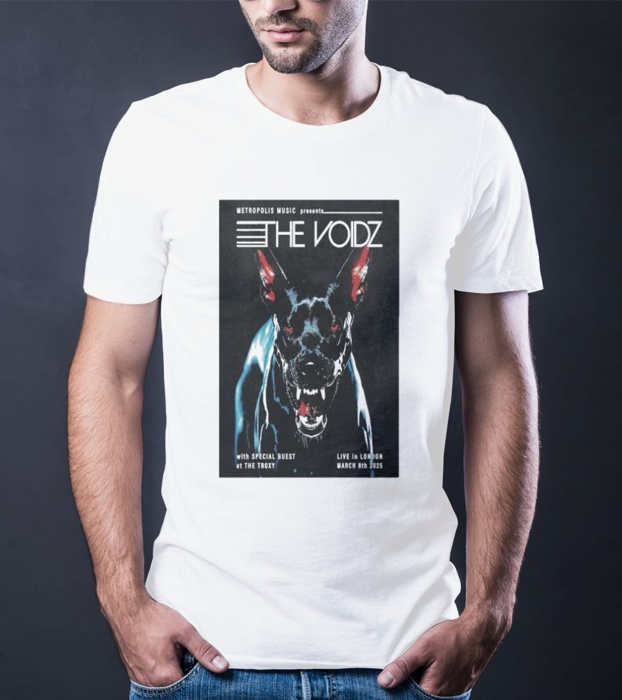 Metropolis Music Presents The Voidz Live In London At The Troxy March 8th 2025 Tour T-Shirt