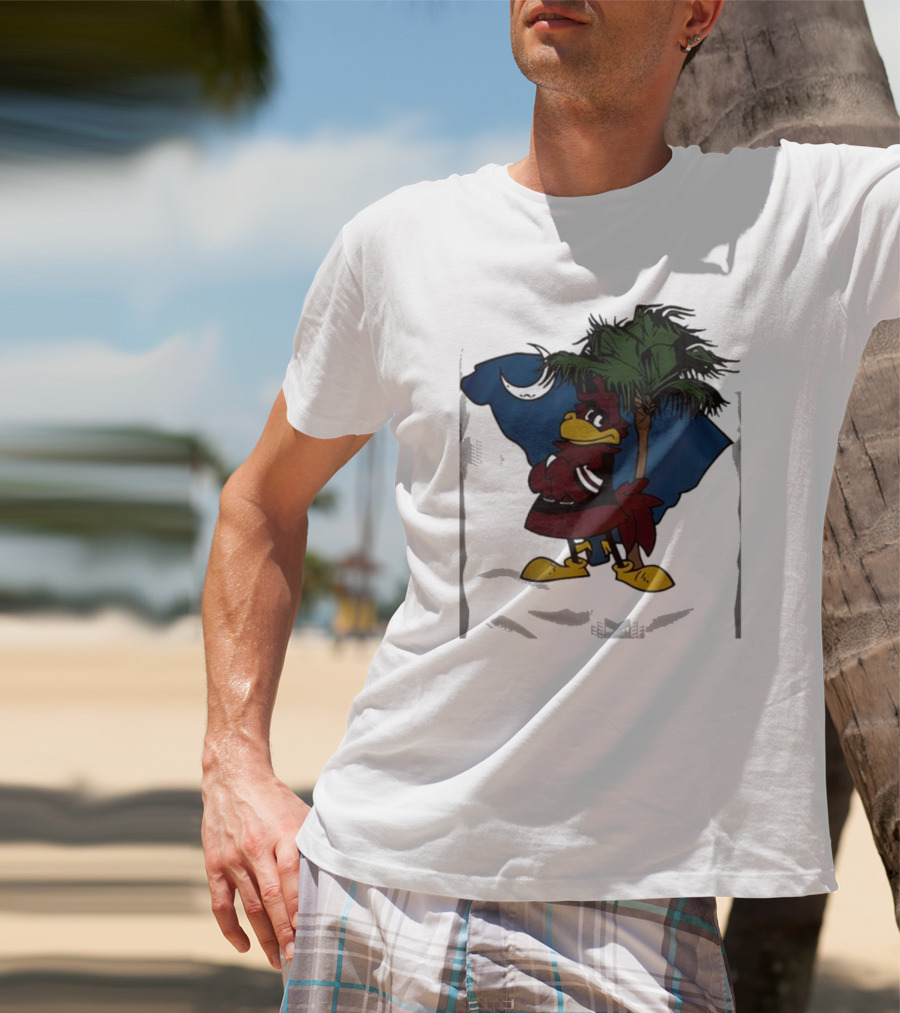 South Carolina Gamecocks Football Palmetto Moon Rooster T-Shirt