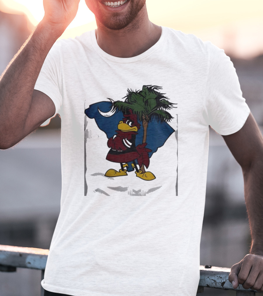 South Carolina Gamecocks Football Palmetto Moon Rooster T-Shirt