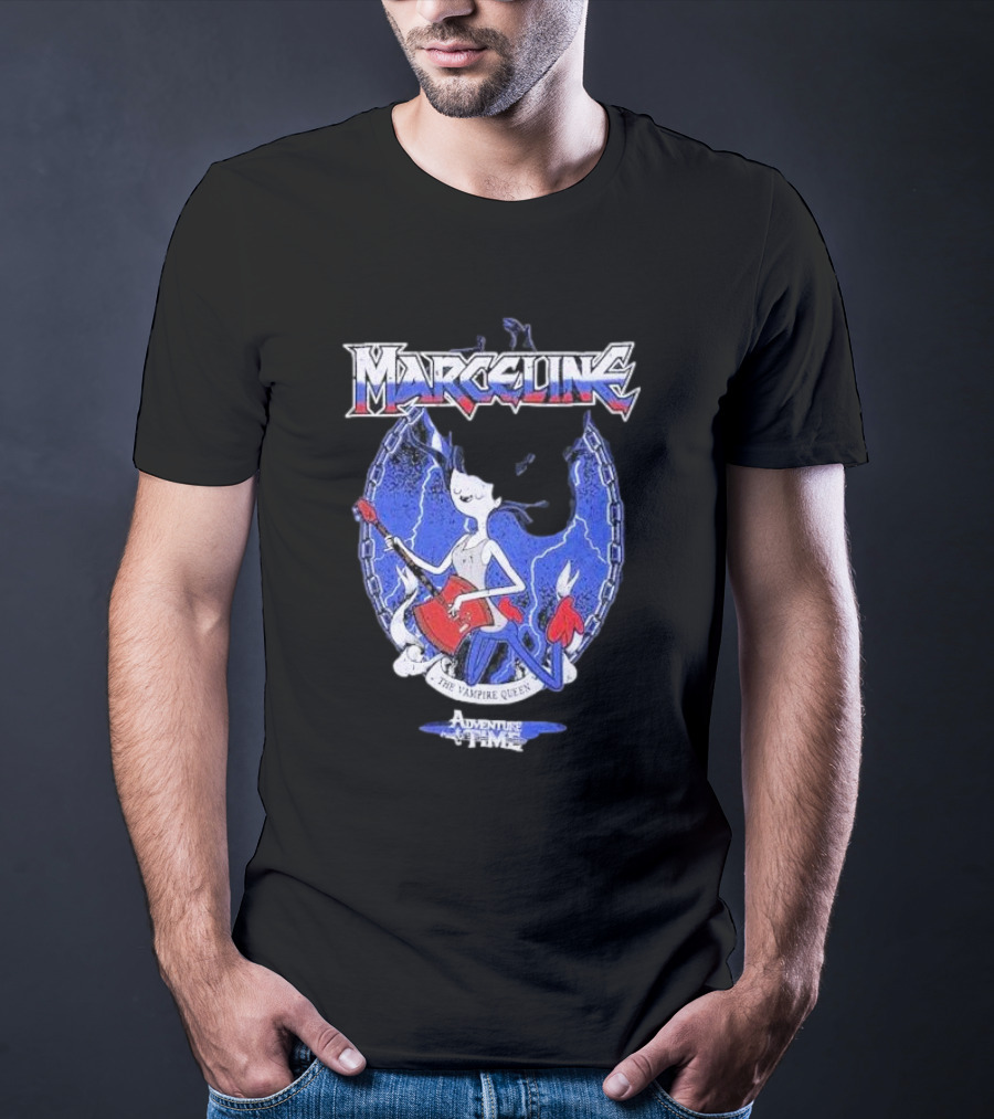 Marceline The Vampire Queen Adventure Time Metal Style Girls T-Shirt