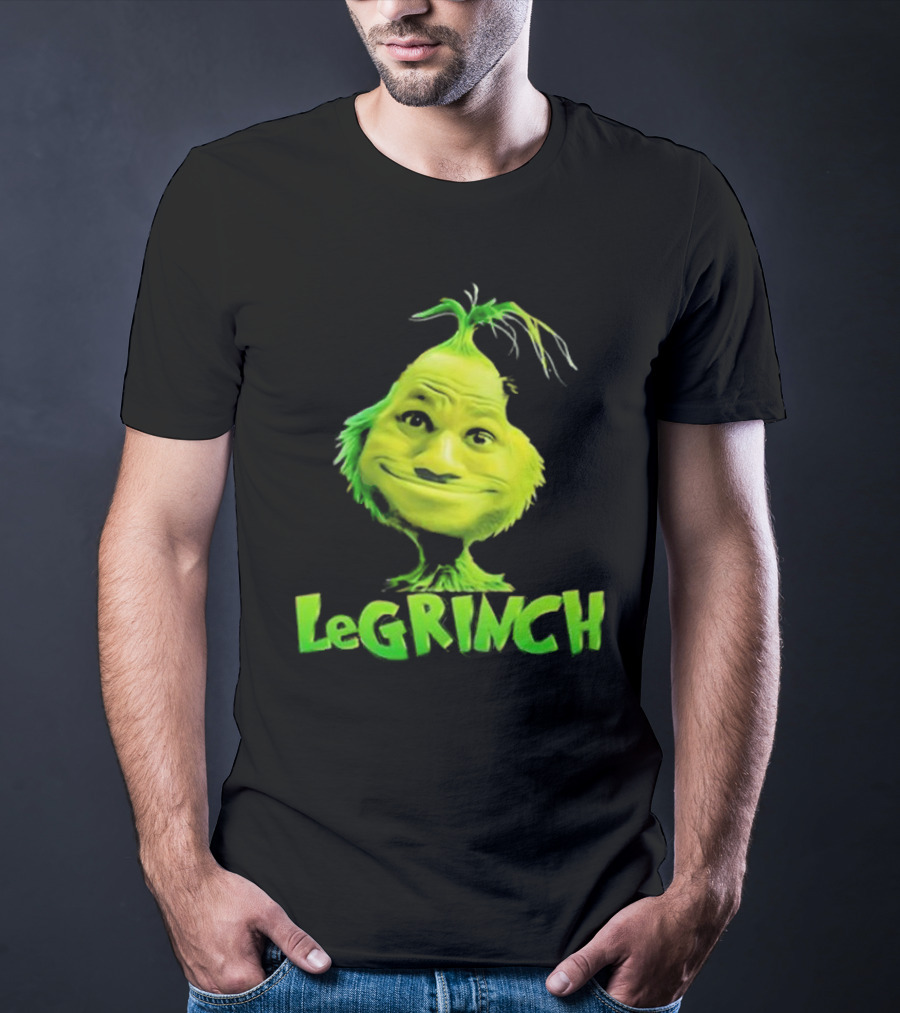 Le Grinch Green Character With Playful Expression T-Shirt