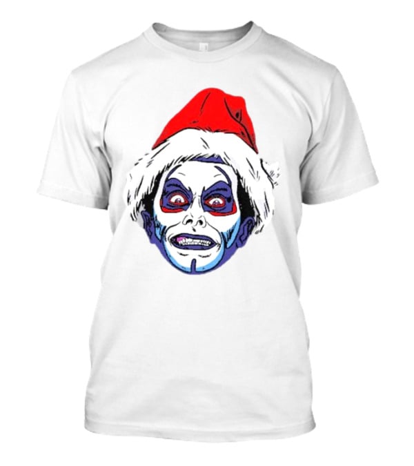 Danhausen Christmashausen Santa Face T-Shirt