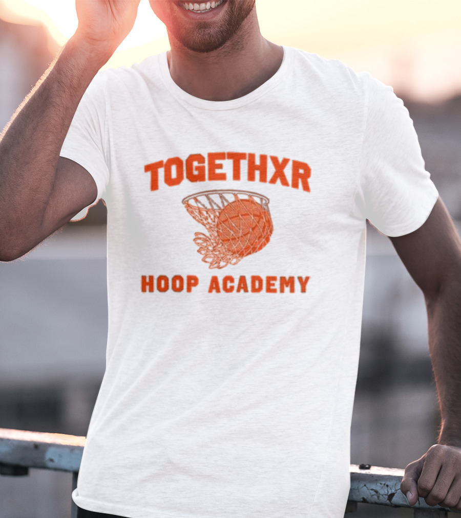 TOGETHXR Basketball Hoop Academy Logo T-Shirt