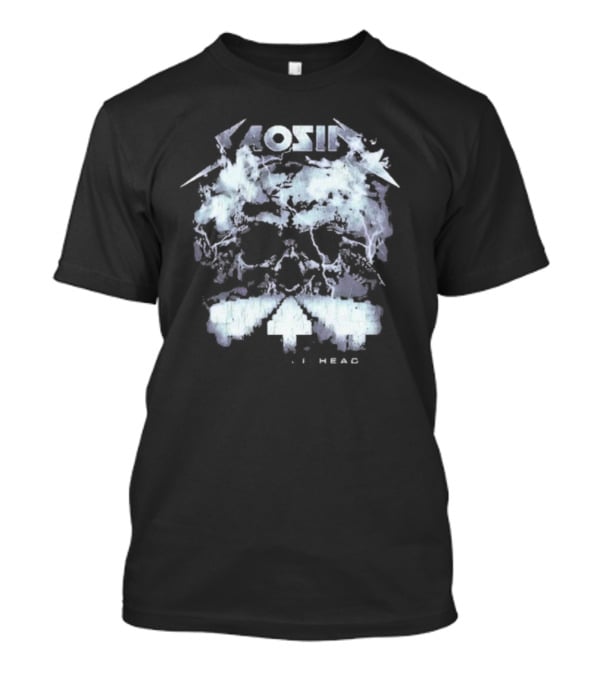 Saosin Bury Your Head Skull And Clouds T-Shirt