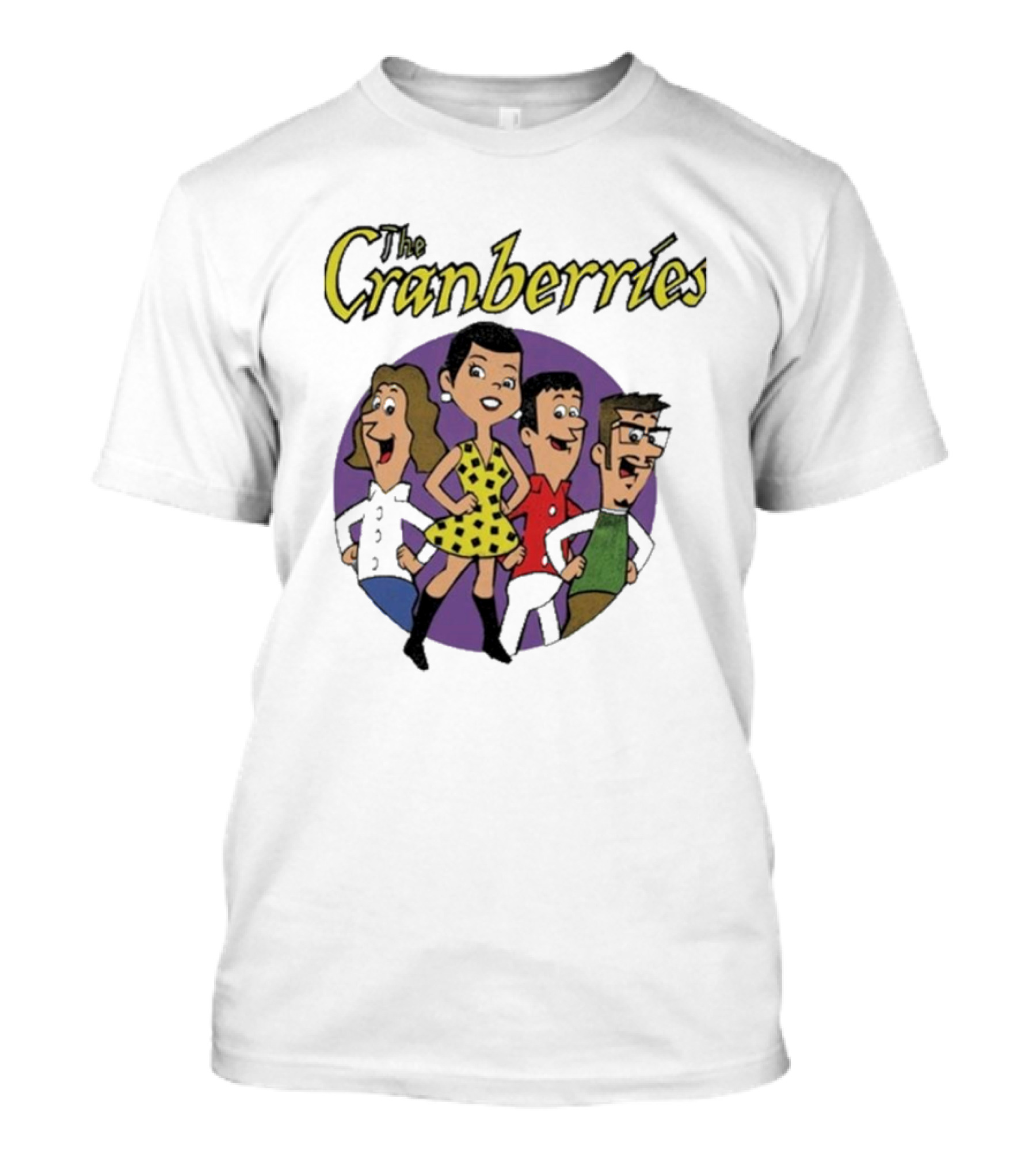 The Cranberries Cartoon Parody Characters T-Shirt