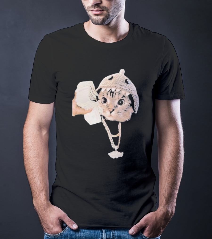 Shark Cat Solana SC Playful Money Jewelry T-Shirt