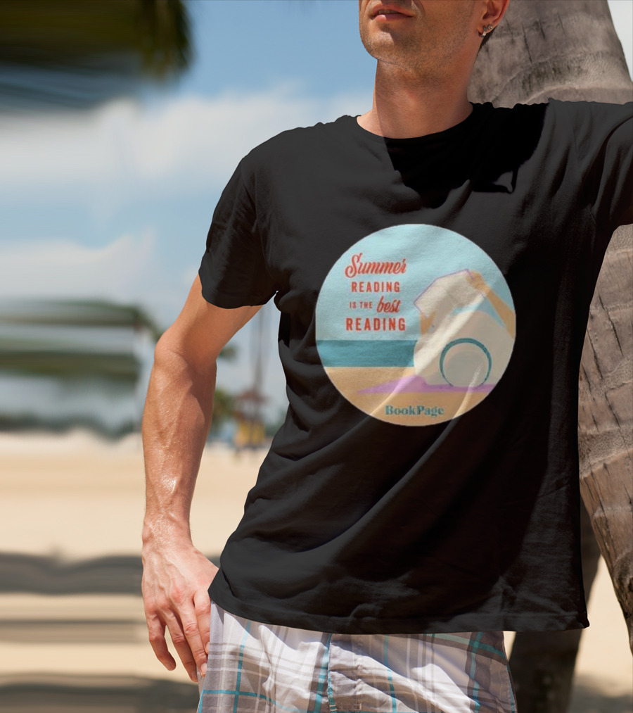 Summer Reading Is The Best Reading BookPage Relaxing By The Beach T-Shirt