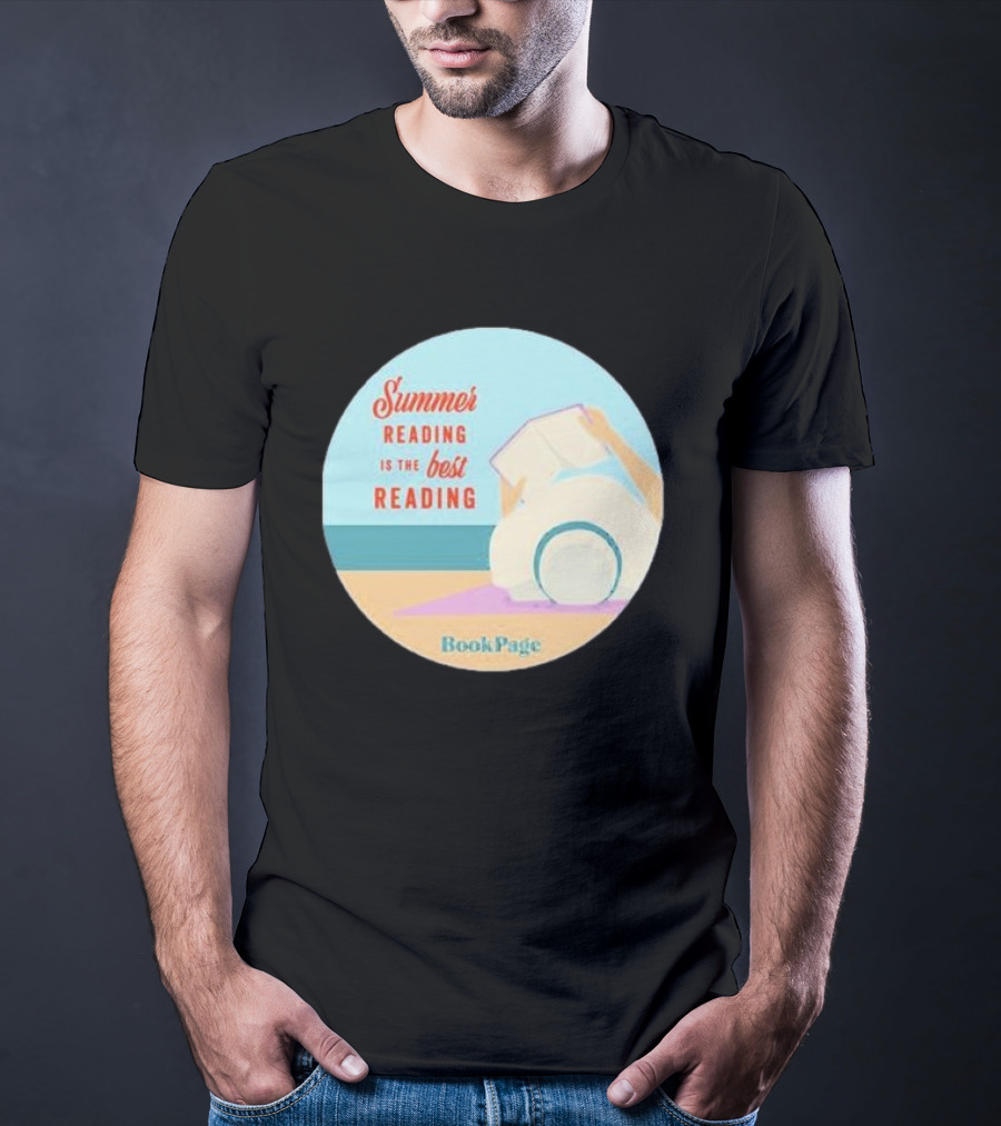 Summer Reading Is The Best Reading BookPage Relaxing By The Beach T-Shirt