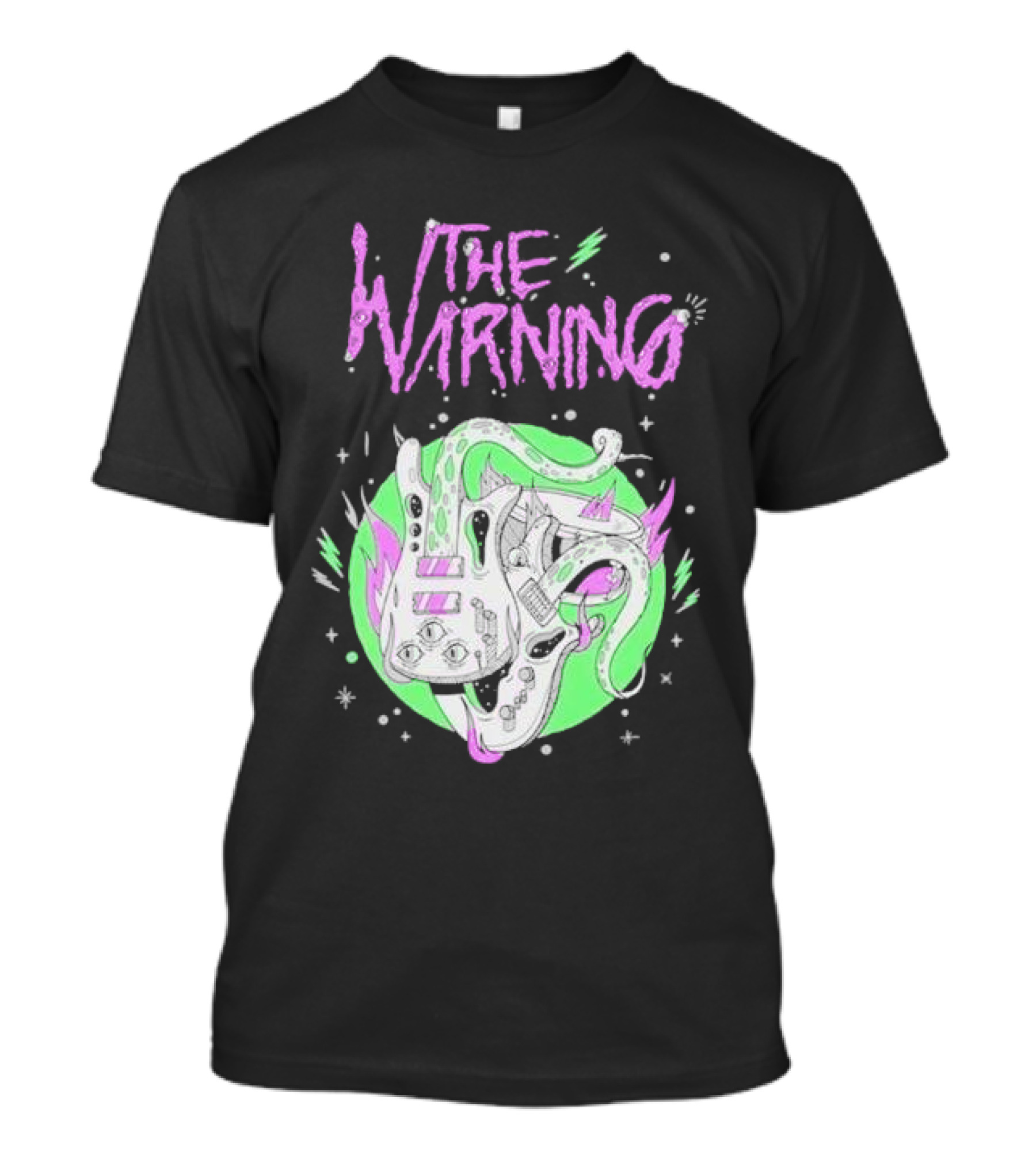 The Warning Marcelo Seltzer Alien Guitar T-Shirt