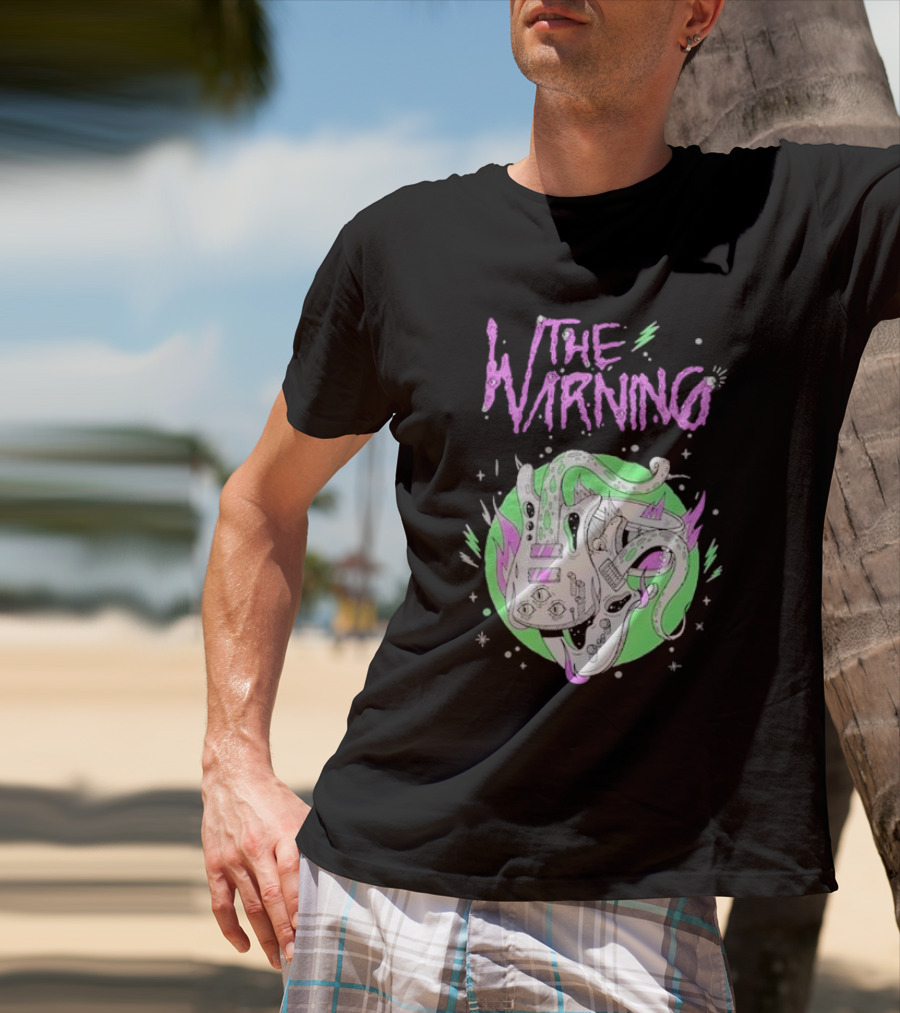 The Warning Marcelo Seltzer Alien Guitar T-Shirt