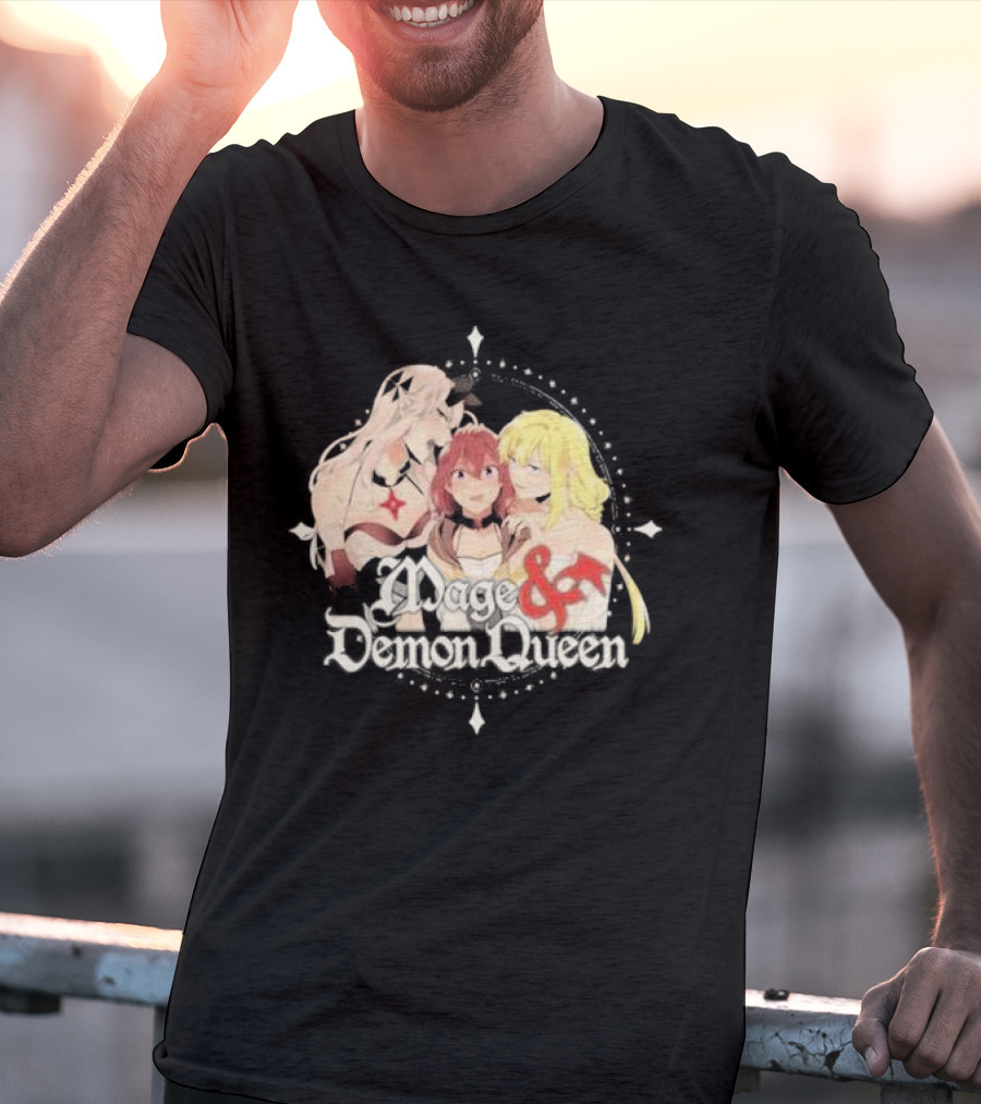 Mage And Demon Queen Webtoon Characters Together T-Shirt