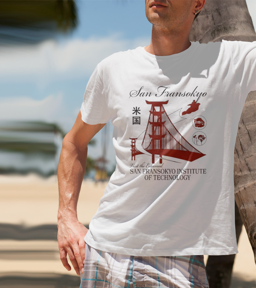 San Fransokyo Institute Of Technology Bridge Big Hero 6 Disney T-Shirt