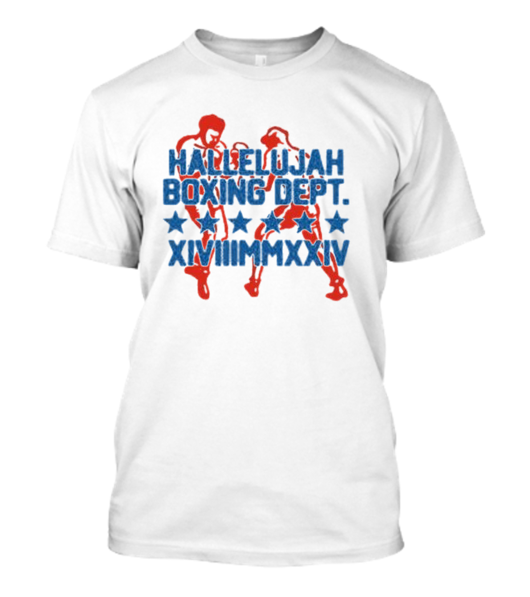 Hallelujah Boxing Dept XVIII MMXXIV T-Shirt