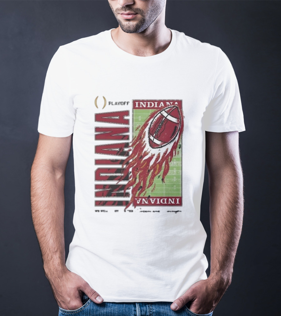 Indiana Hoosiers Playoff Football Passion T-Shirt