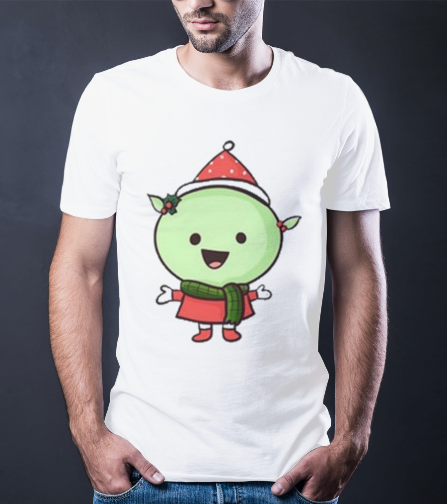 Nanalan Christmas Mona Festive Holiday Character T-Shirt