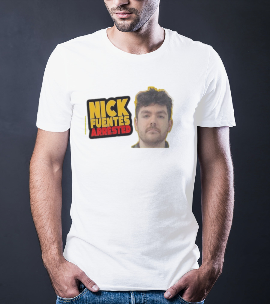 Nick Fuentes Arrested Mugshot T-Shirt