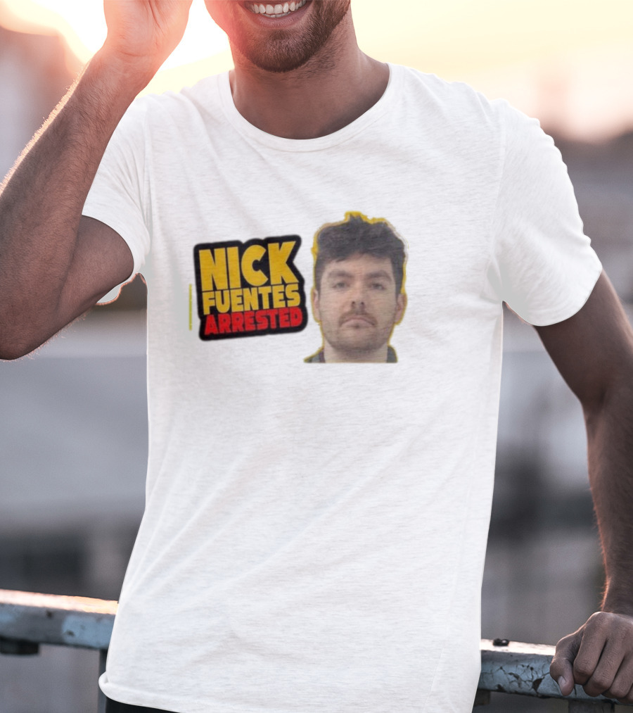 Nick Fuentes Arrested Mugshot T-Shirt