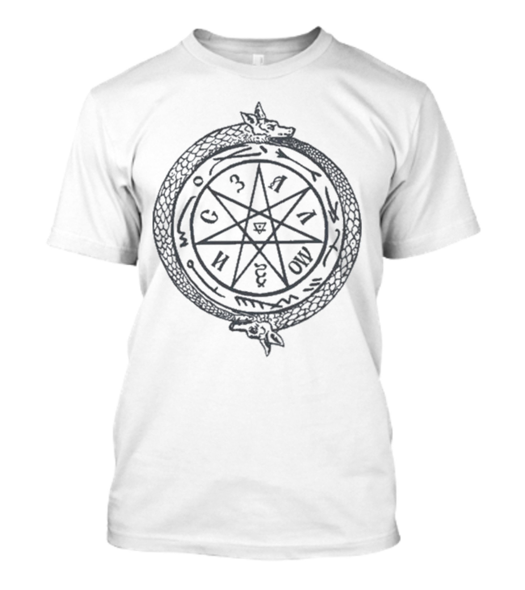 Nosferatu Orlok’s Sigil Ouroboros Pentagram Comfort Colors T-Shirt