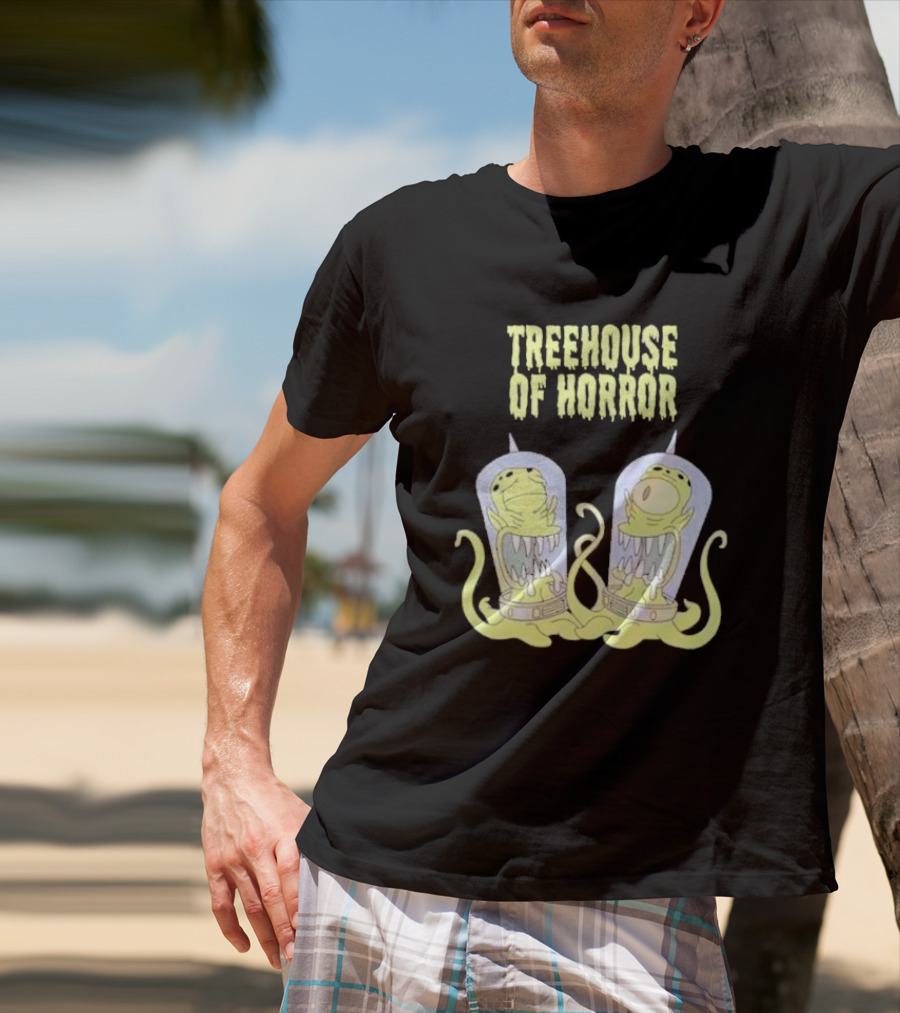 Treehouse Of Horror Kang And Kodos T-Shirt