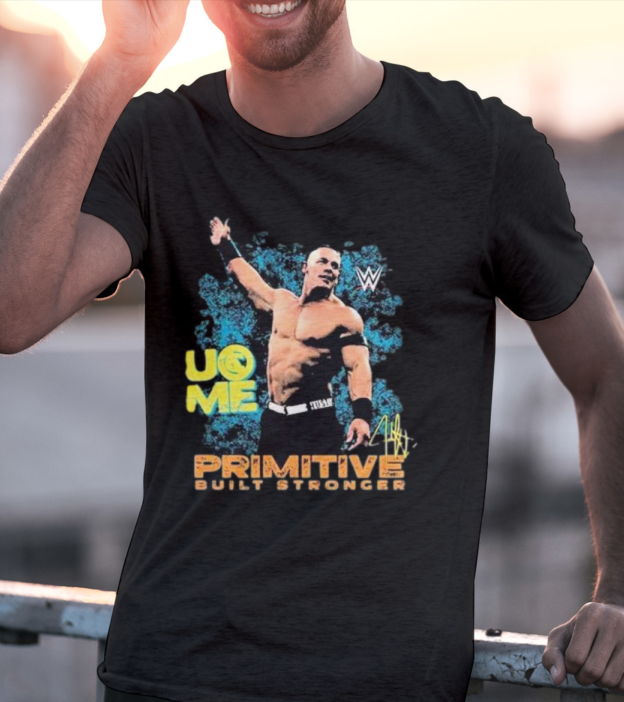 WWE Cena U Me Primitive Built Stronger T-Shirt