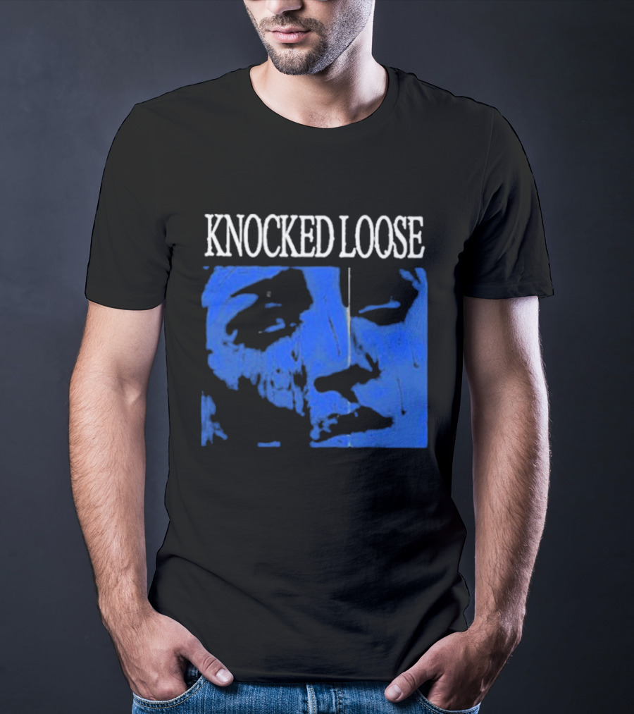 KNOCKED LOOSE Blue Face T-Shirt