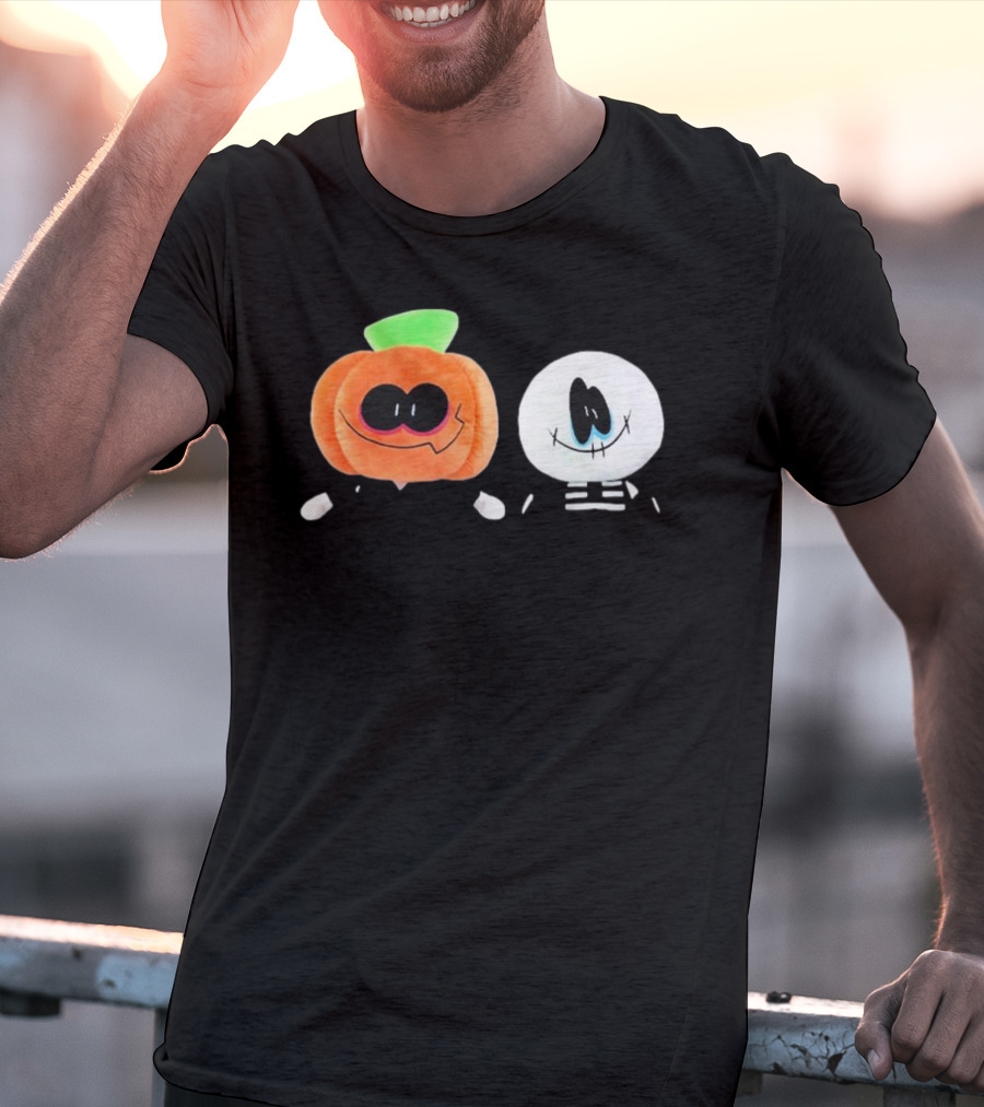Sr Pelo Skid And Pump Spooky Month T-Shirt