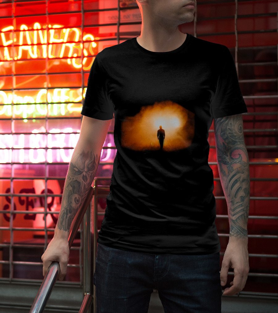 Nico Santos Would I Lie To You Silhouette In Fiery Sunset Glow T-Shirt