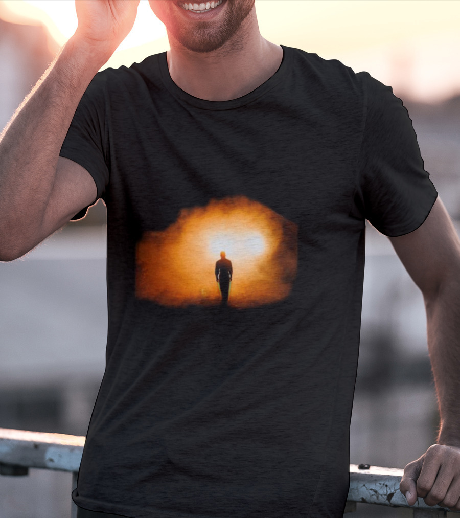Nico Santos Would I Lie To You Silhouette In Fiery Sunset Glow T-Shirt