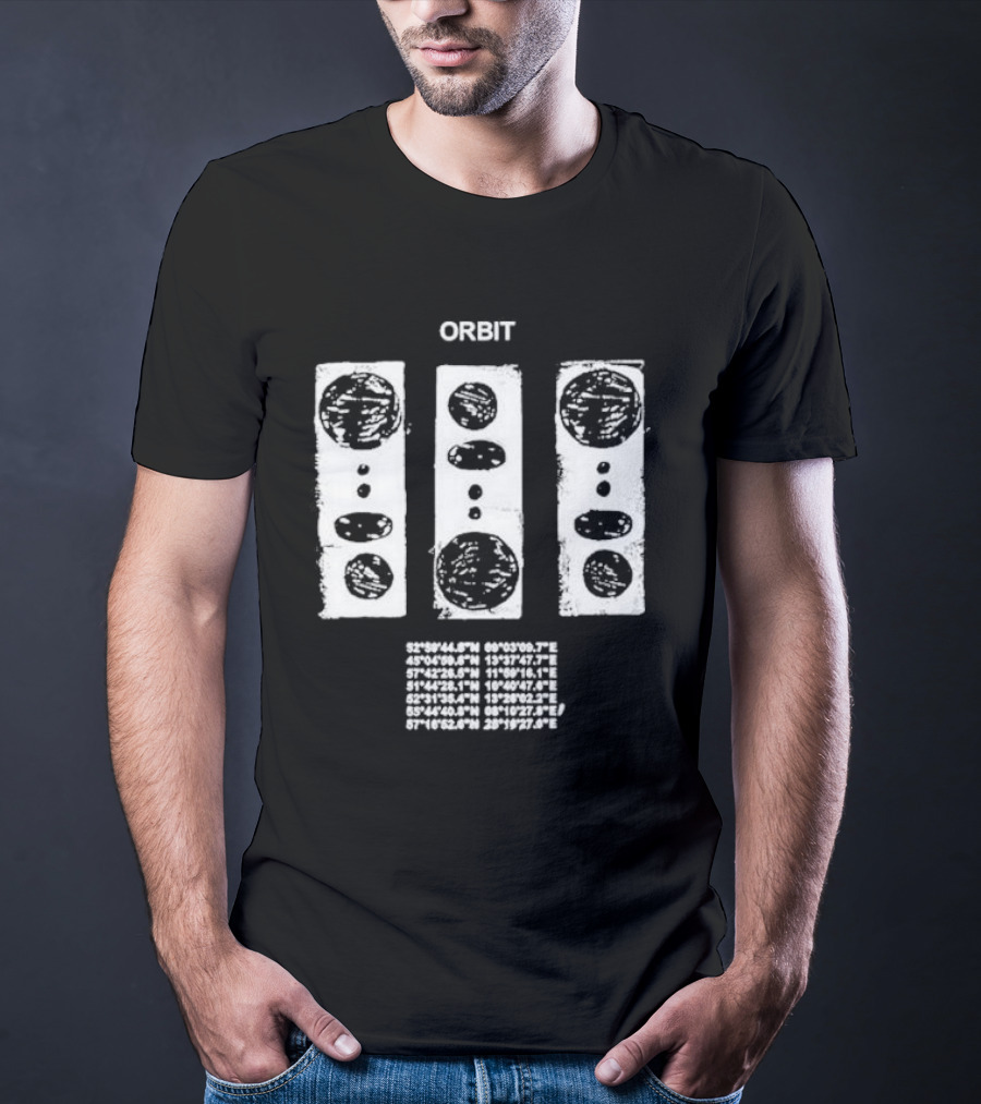 ORBIT Coordinates Abstract T-Shirt