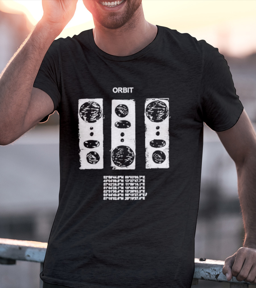 ORBIT Coordinates Abstract T-Shirt