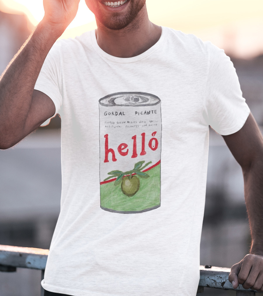 Helló Gordal Picante Pitted Queen Olives With Chili T-Shirt