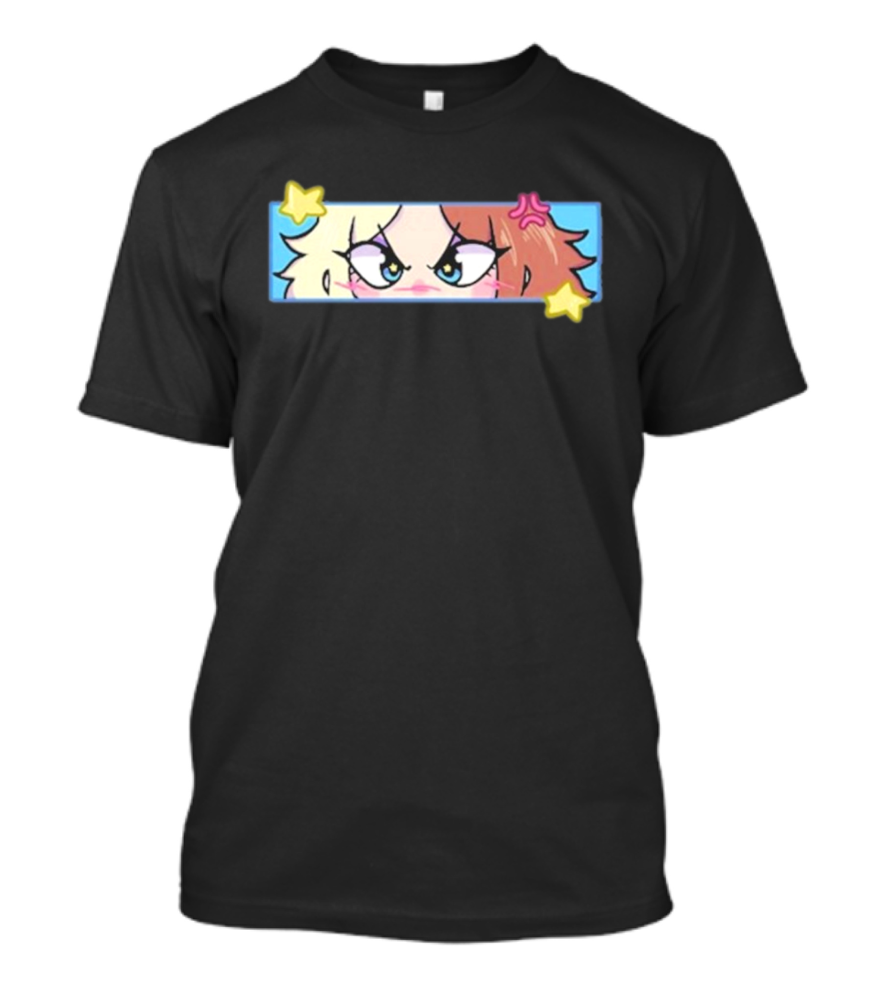 Issbrokie Mean Gin Anime Face Expression T-Shirt