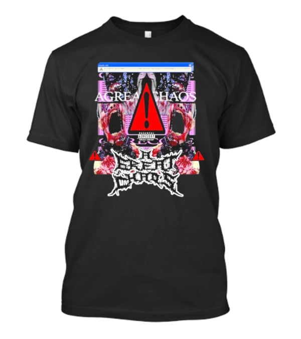 Ken Carson A Great Chaos Pink Error Warning T-Shirt