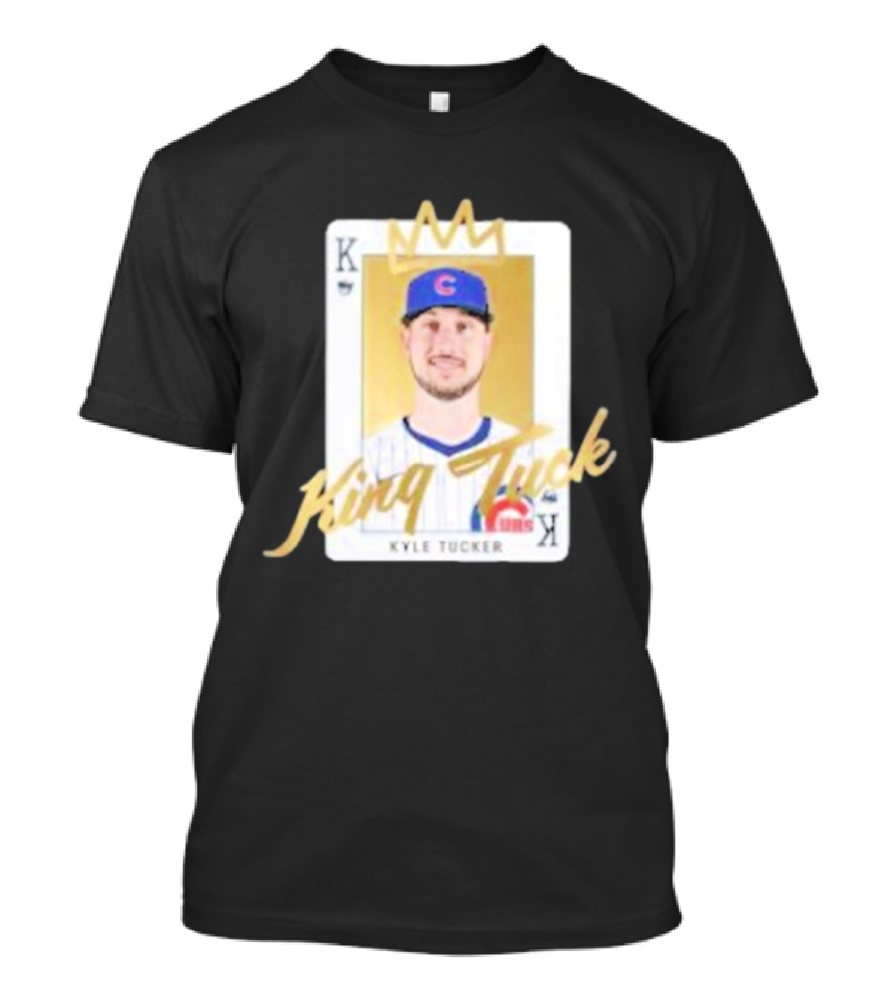 King Tuck Kyle Tucker Cubs Playing Card T-Shirt