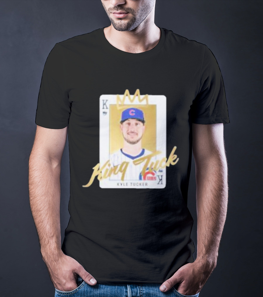 King Tuck Kyle Tucker Cubs Playing Card T-Shirt