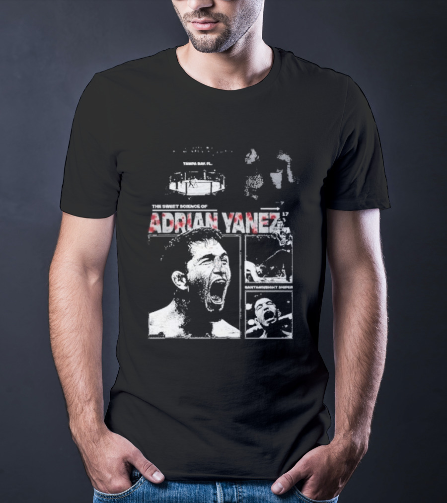 Tampa Bay FL The Sweet Science Of Adrian Yanez Bantamweight Sniper T-Shirt