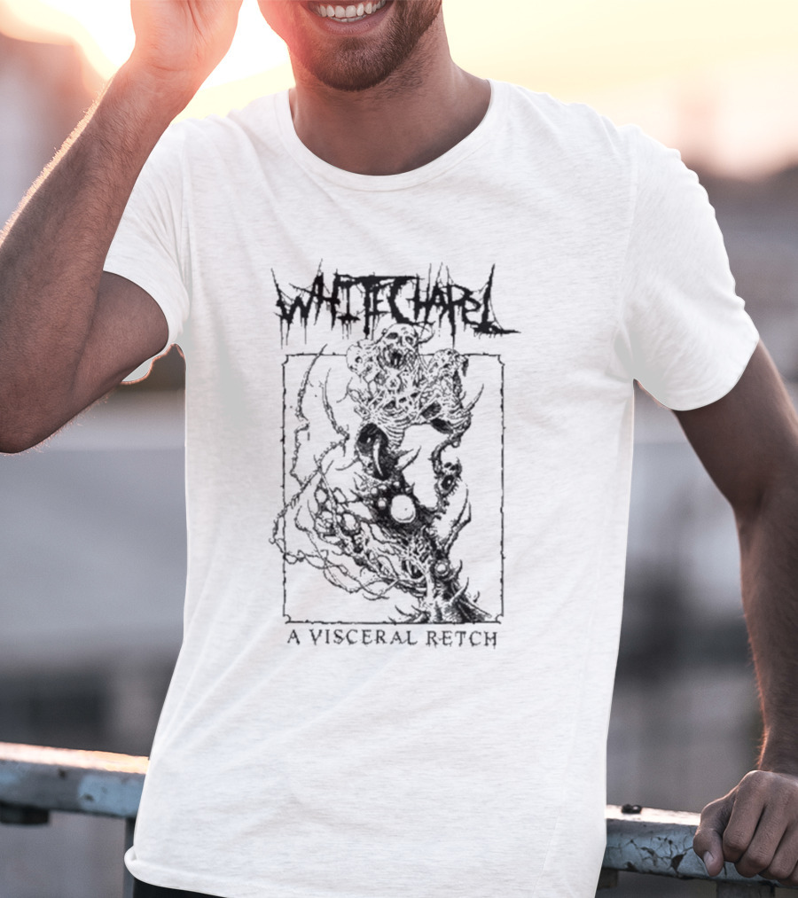 Whitechapel A Visceral Retch Distorted Organic T-Shirt