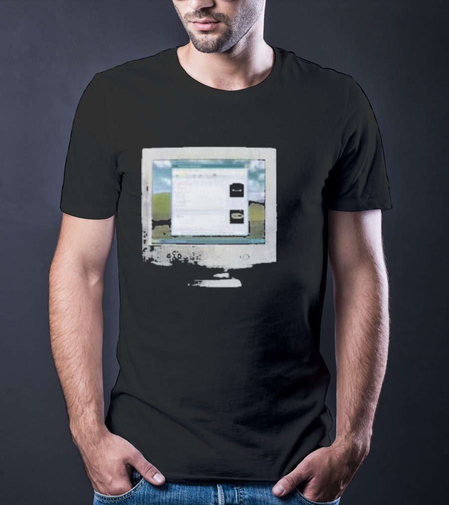 Youknow Run It Back MSN Computer Monitor Window Graphics T-Shirt