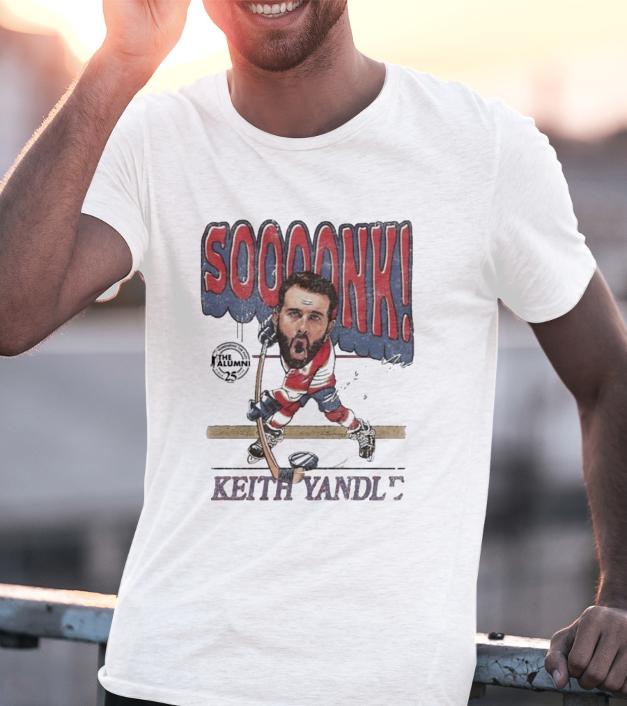 Spittin Chiclets Alumni Association Keith Yandle SOOONK T-Shirt