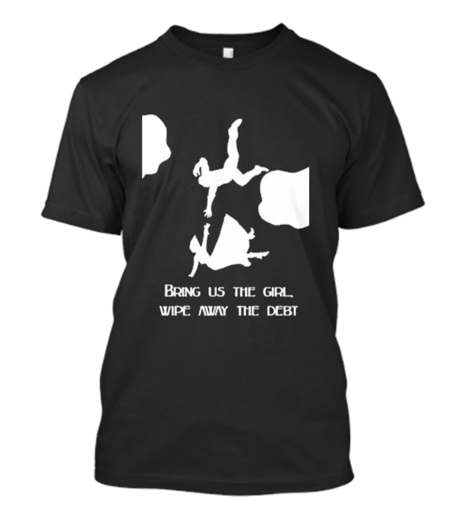 Bioshock Infinite Bring Us The Girl Wipe Away The Debt Falling T-Shirt